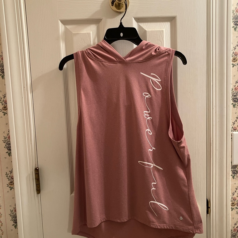 Cali Sport Pink Sleeveless Hoodie